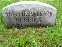 Burdick, Hattie (Patrick)